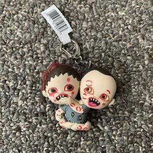 Spirit Halloween Zombie Baby Exclusive A Double Trouble Bag Clip Keychain